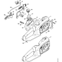 Handle & Oil Tank for Stihl MSE250C