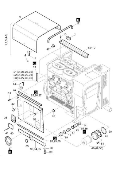 Capsule C/K Assembly for Hatz 2L40