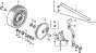 Rear Wheel for Honda HRG536C