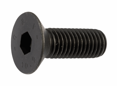 Socket Countersunk Screws, Grade 10.9 Self Colour, Size: M8 x 60 - Pack of 10