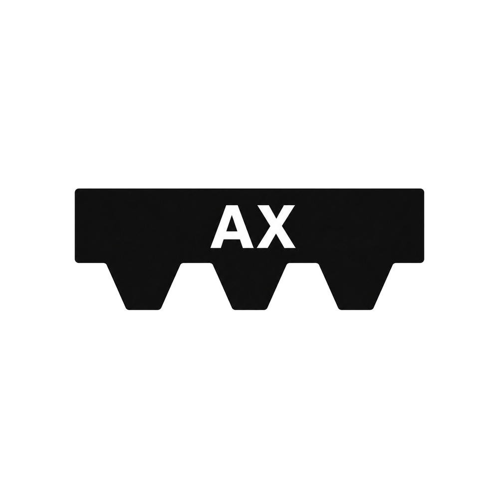 AX belt profile